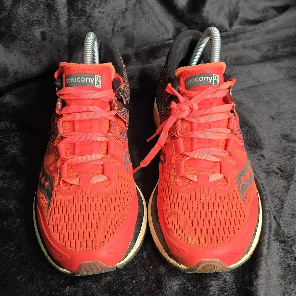 Saucony Womens Liberty ISO‎ S10410-2 Red Running Shoes Sneakers Size 8.5 US M